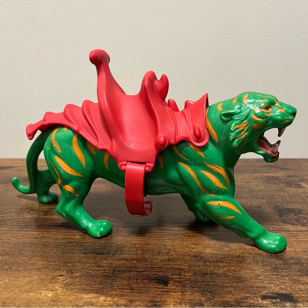 Vintage 1981 MOTU Masters of the Universe Battle Cat Cringet Action Figure
